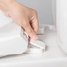 How To Tighten A Toilet Seat With Hidden Fixings