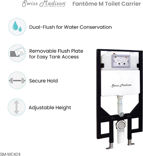 Swiss Madison SM-WT449 Wall Hung Toilet Review