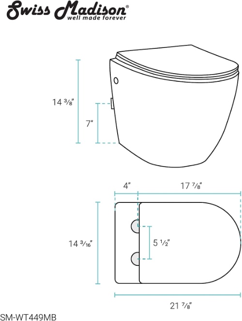 Swiss Madison SM-WT449 Wall Hung Toilet Review