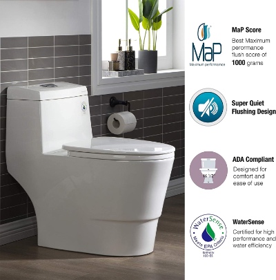 WOODBRIDGE One Piece ‎T-0019 Toilet Review
